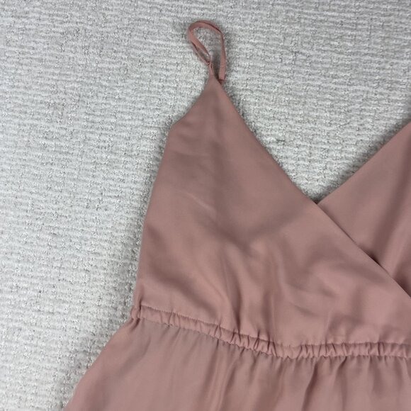 Aritzia Babaton Pink Peplum Camisole Top Women Size XS - Picture 11 of 14